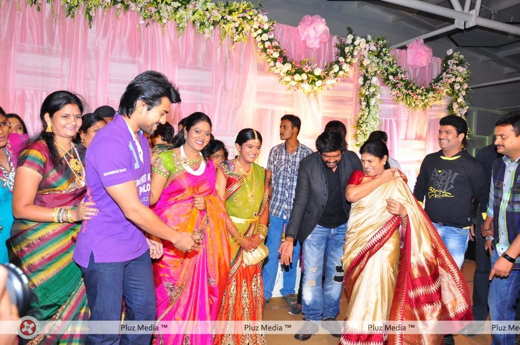 Ram Charan Teja - Puri Jagannadh daughter pavithra saree ceremony - Pictures | Picture 119169